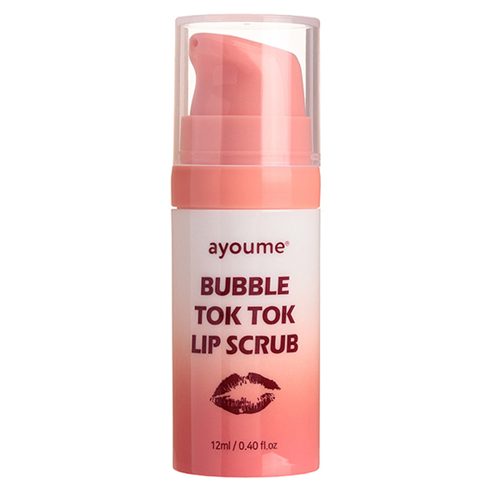 Кислородный скраб для губ Ayoume Bubble Tok Tok Lip Scrub 12 мл