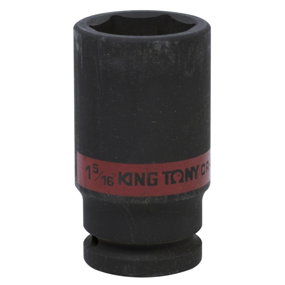 KING TONY (643542S) Головка торцевая ударная глубокая шестигранная 3/4", 1-5/16"
