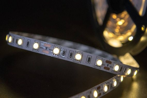 Светодиодная лента SWG 14,4W/m 60LED/m 5050SMD теплый белый 5M 001780