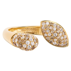 Кольцо c Бриллиантами, R0259-4/22