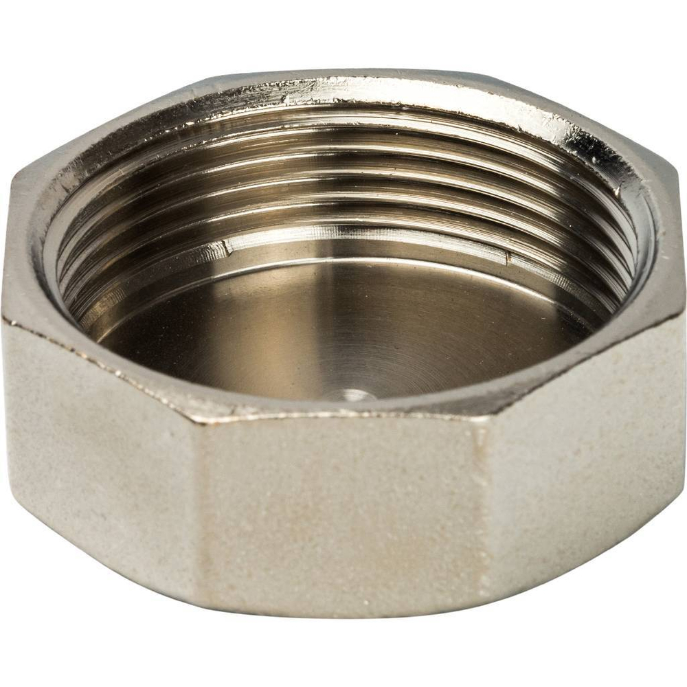 Заглушка ВР никелированная   1 1/2"