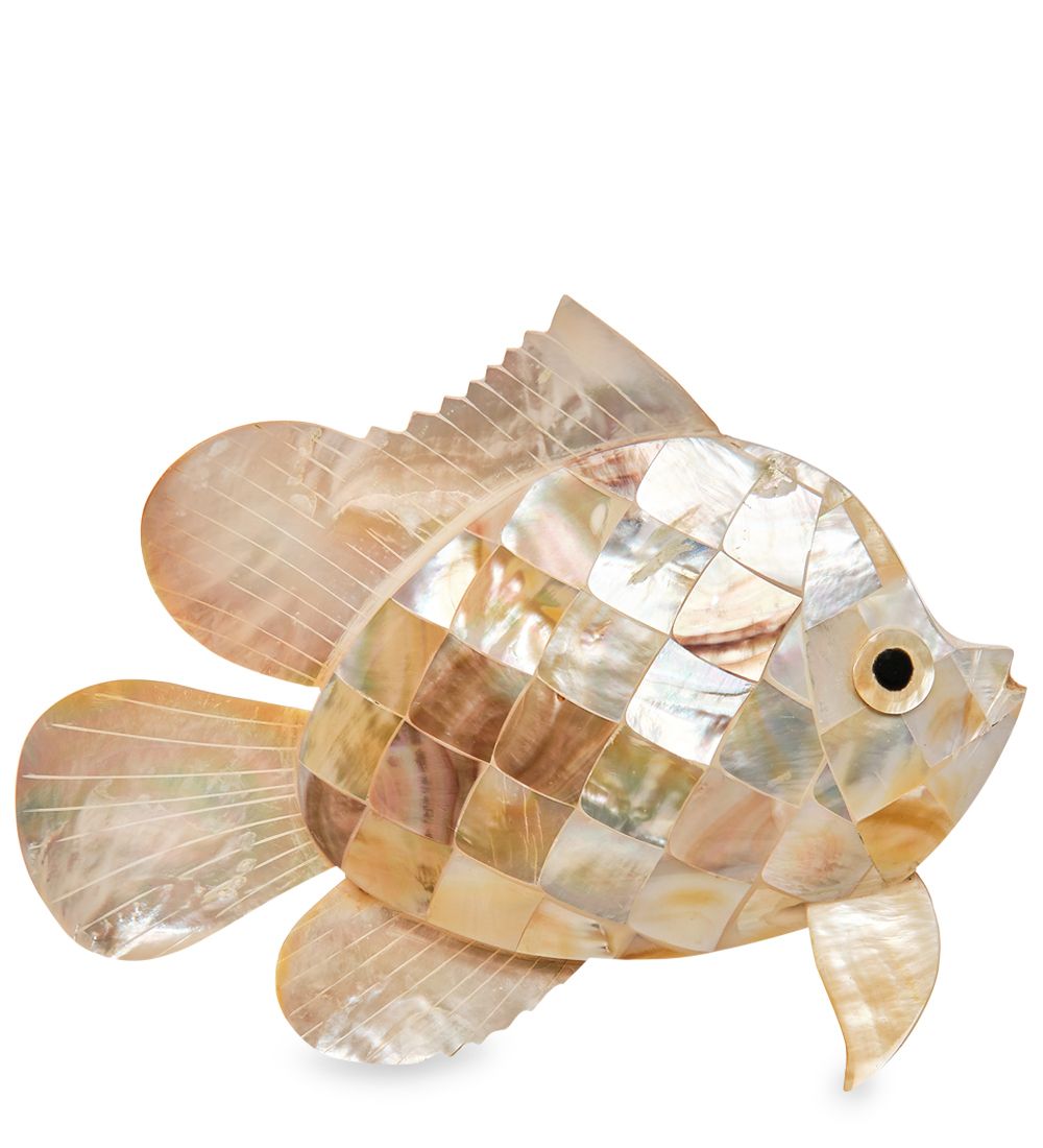 Decor and Gift 54-008-03 Декоративное изделие из перламутра «Рыба»