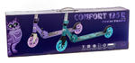 Городской самокат Tech Team 125 Comfort 2021 (5+) фиолетово-белый