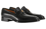 GUCCI Interlocking Jakarta Loafers Black