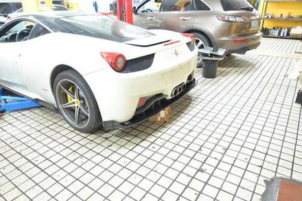 Карбоновый диффузор заднего бампера для Ferrari 458 2009-2015 Феррари
