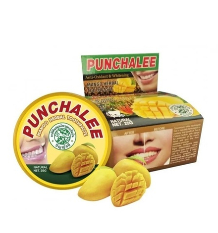 Растительная зубная паста Панчале с манго Herbal Toothpaste, ТМ Punchalee