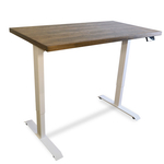 Регулируемый компьютерный стол Bazalt с регулировкой по высоте — столешница МДФ Дуб мореный