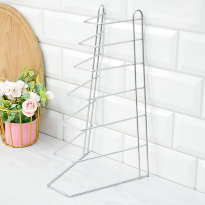 Подставка для крышек 16*18*34см "Bosito" хром