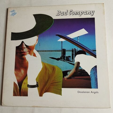 Винтажная виниловая пластинка LP Bad Company Desolation Angels (USA 1979)