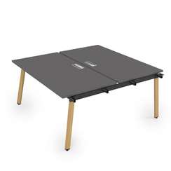 10БДН.285 Стол системы Бенч, сдвоенный, на 2 рабочих места - начальный (1800*1635*750)