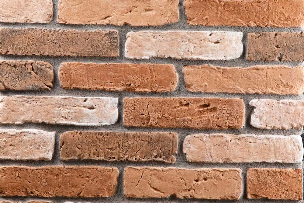 Petra «Скандинавский кирпич» 10П2 250-260x60-70x15 - Искусственный декоративный камень/плитка