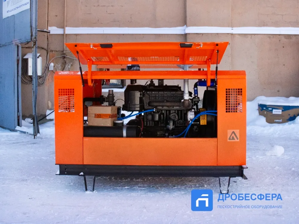 Дизельный винтовой компрессор ЗИФ-ПВ-8/0,7