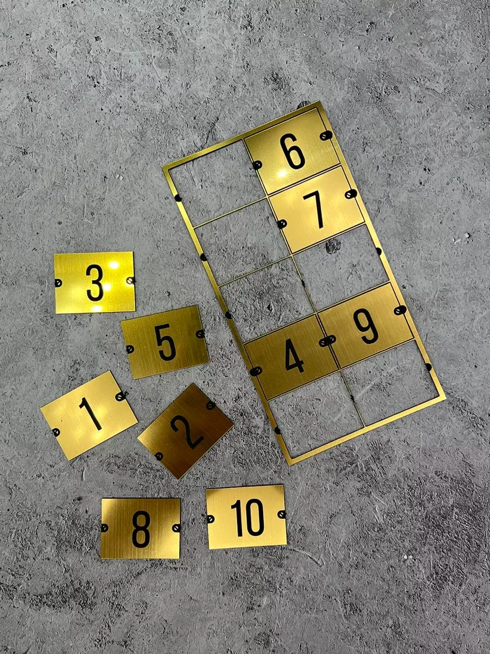 Нумерация для шкафчиков