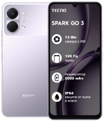 Смартфон TECNO SPARK Go 3 4 ГБ/128 ГБ фиолетовый