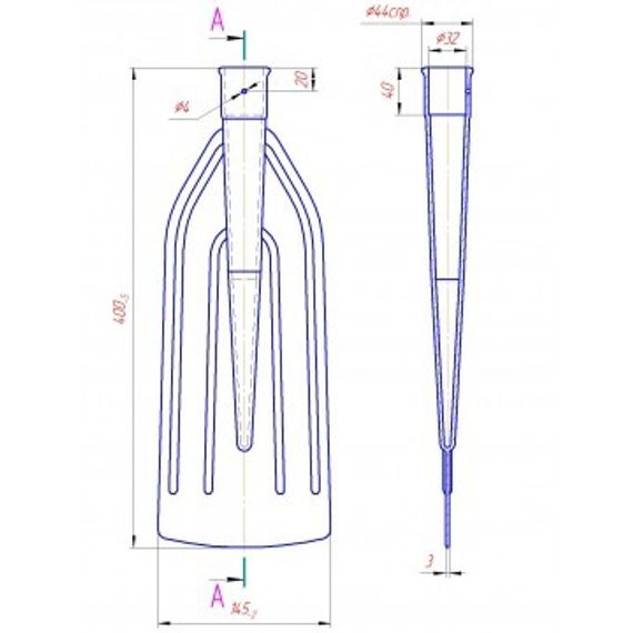 Лопасть весла &quot;Большая&quot;