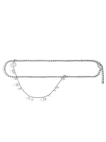 Пояс "Chain ball bubble" Silver