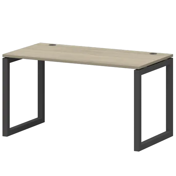 Стол на металлокаркасе СМС25-О-14К.73.Пр50  1400x730x750 Смарт