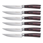 Набор ножей для стейка butcher, 11,5 см, 6 шт.