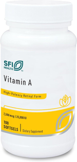 SFI/Klaire Labs - Vitamin A 100 softgels