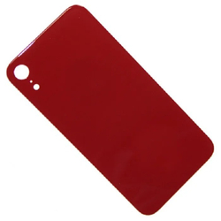 Задняя крышка для Apple iPhone Xr Красный (стекло, широкий вырез под камеру)