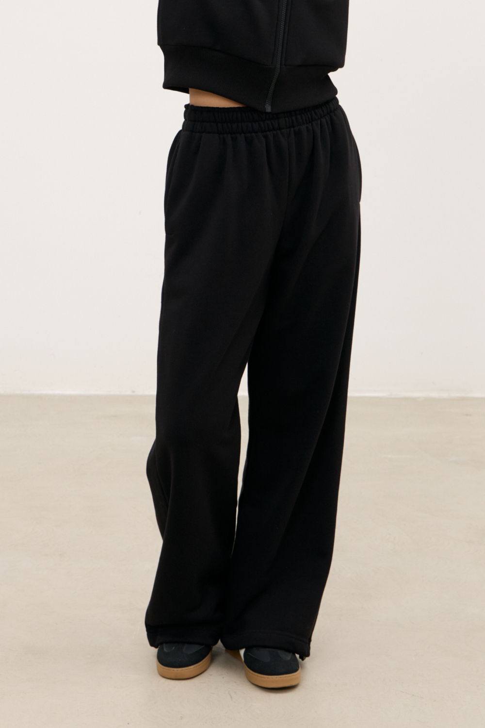 Брюки-трансформеры, черные