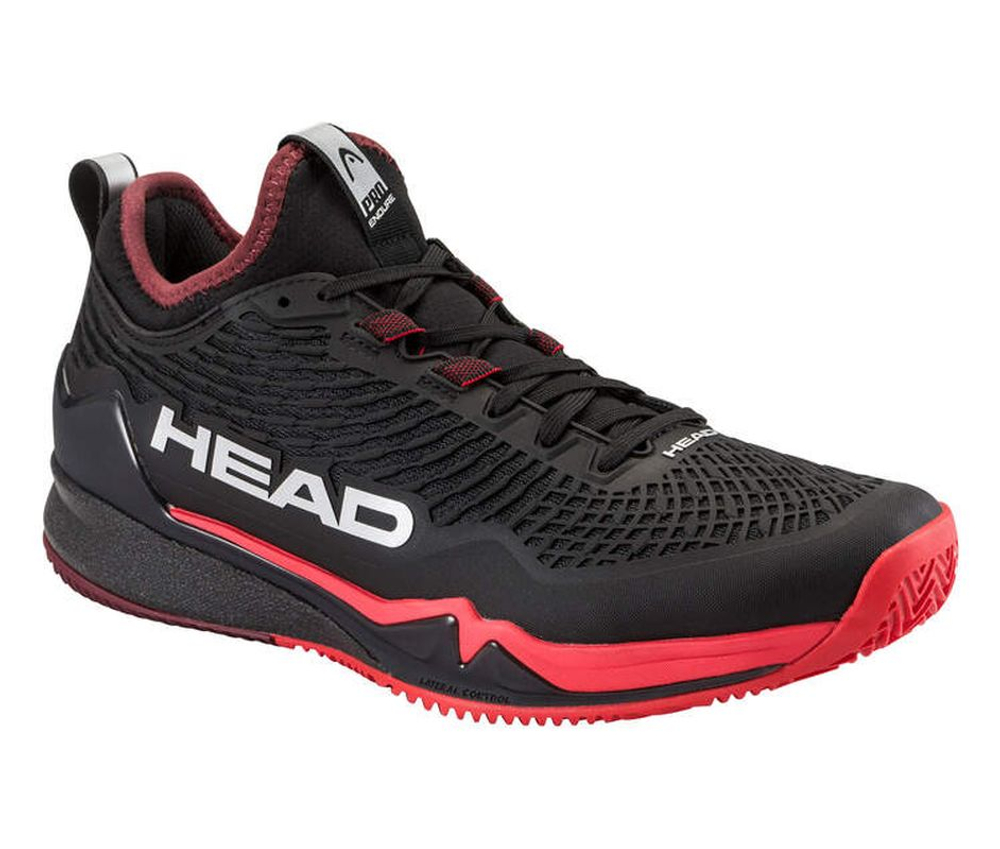 Теннисные кроссовки Head Endure Pro Clay - black/red