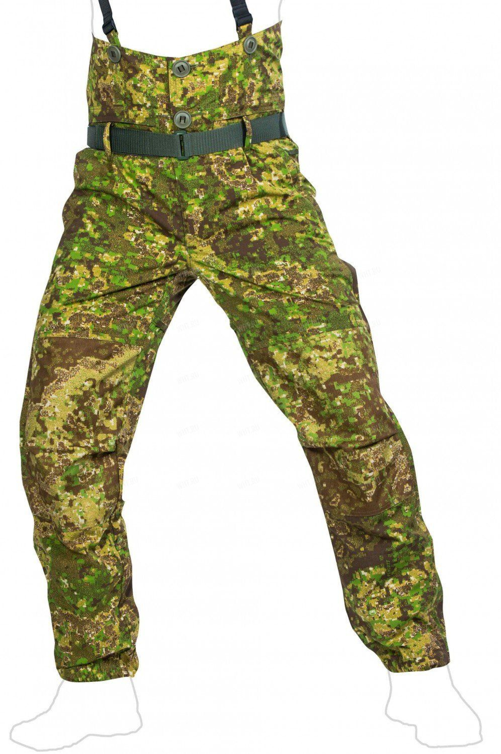 Брюки тактические снайперские UF PRO Silent Warrior, камуфляж GreenZone
