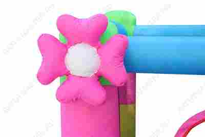 Батут для детей на дачу "Площадка сладостей" 3,2*2,9*2,13 м