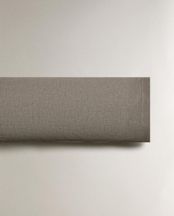 ZARA HOME ОДНОТОННАЯ НАВОЛОЧКА, СЕРЫЙ