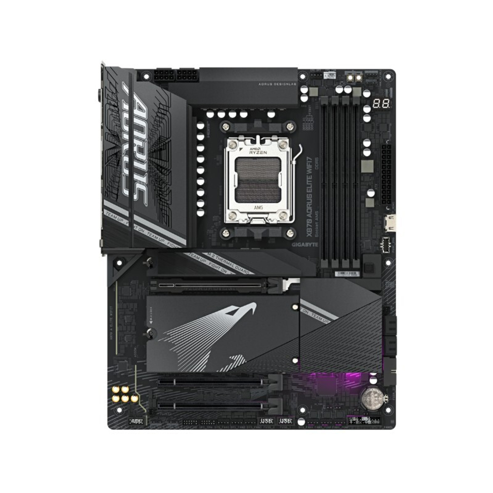 Материнская плата GIGABYTE X870 AORUS ELITE WIFI7, AM5, DDR5, ATX