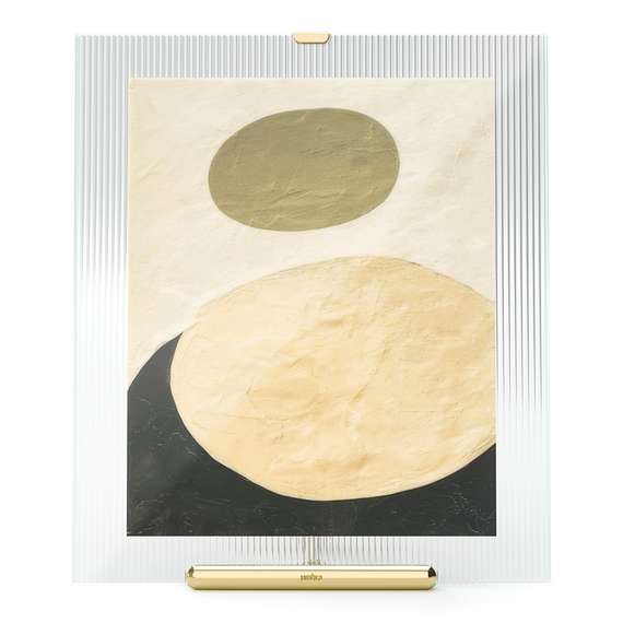 Фоторамка flute, 26х30 см, латунь