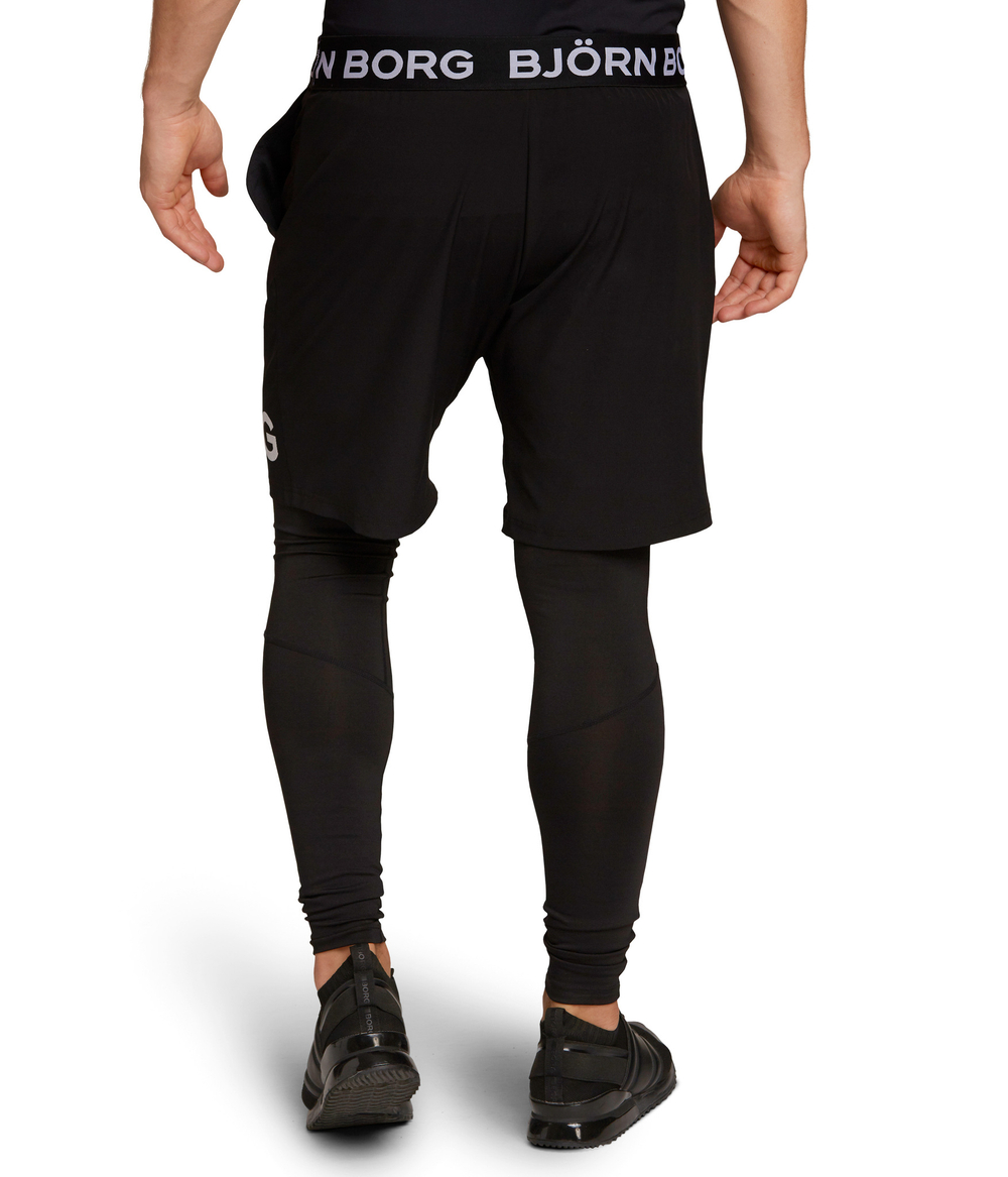 Мужские теннисные шорты Björn Borg Shorts August 1P - black beauty