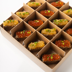 Бокс канапе Бородинский Наполеон