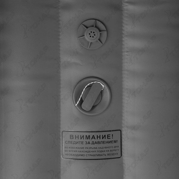 Лодка Алтай А320 надувное дно, желтый/серый (модель A-S320AS) Тонар