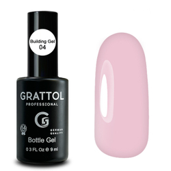 Grattol Bottle Gel - Гель во флаконе с кистью 04, 9мл
