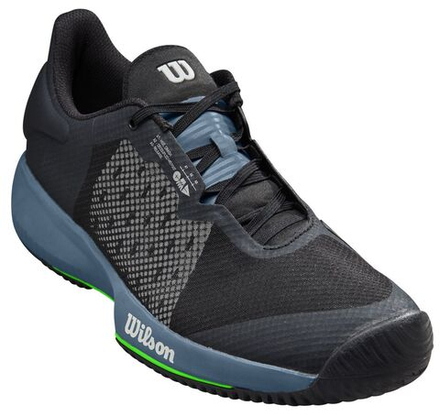 Мужские кроссовки теннисные Wilson Kaos Swift M - black/china blue/green gecko