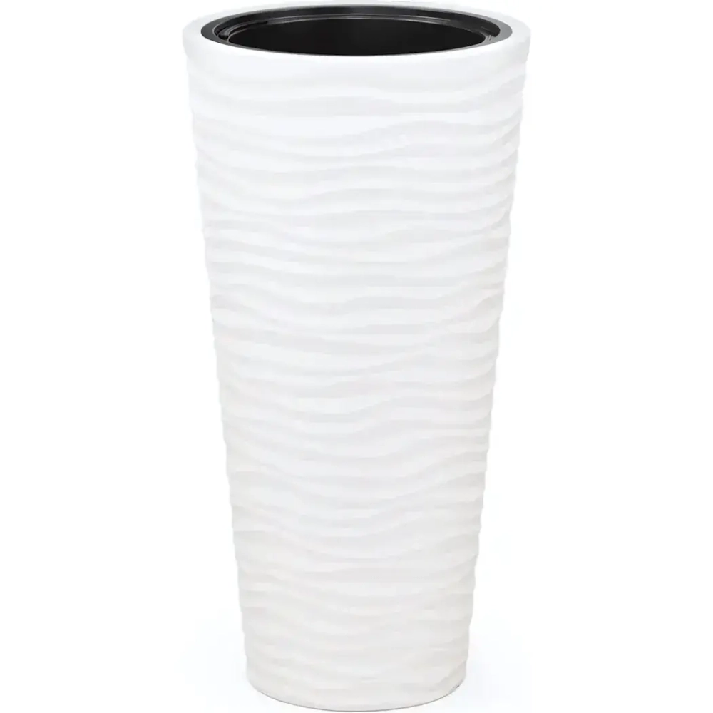 Кашпо Оазис 63л (со вставкой 13л)(белый)