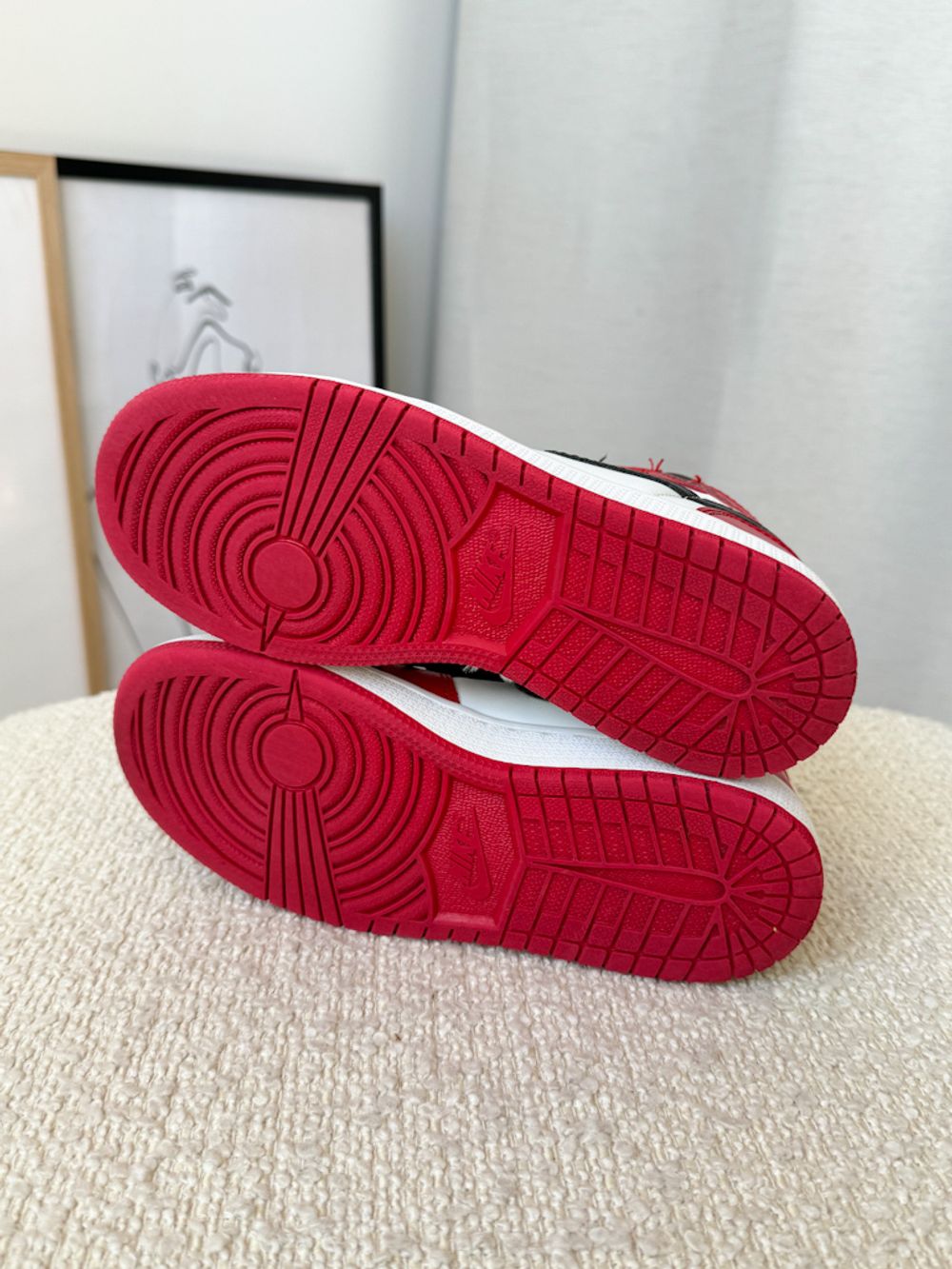 Кожаные кеды Nike Air Jordan, 36