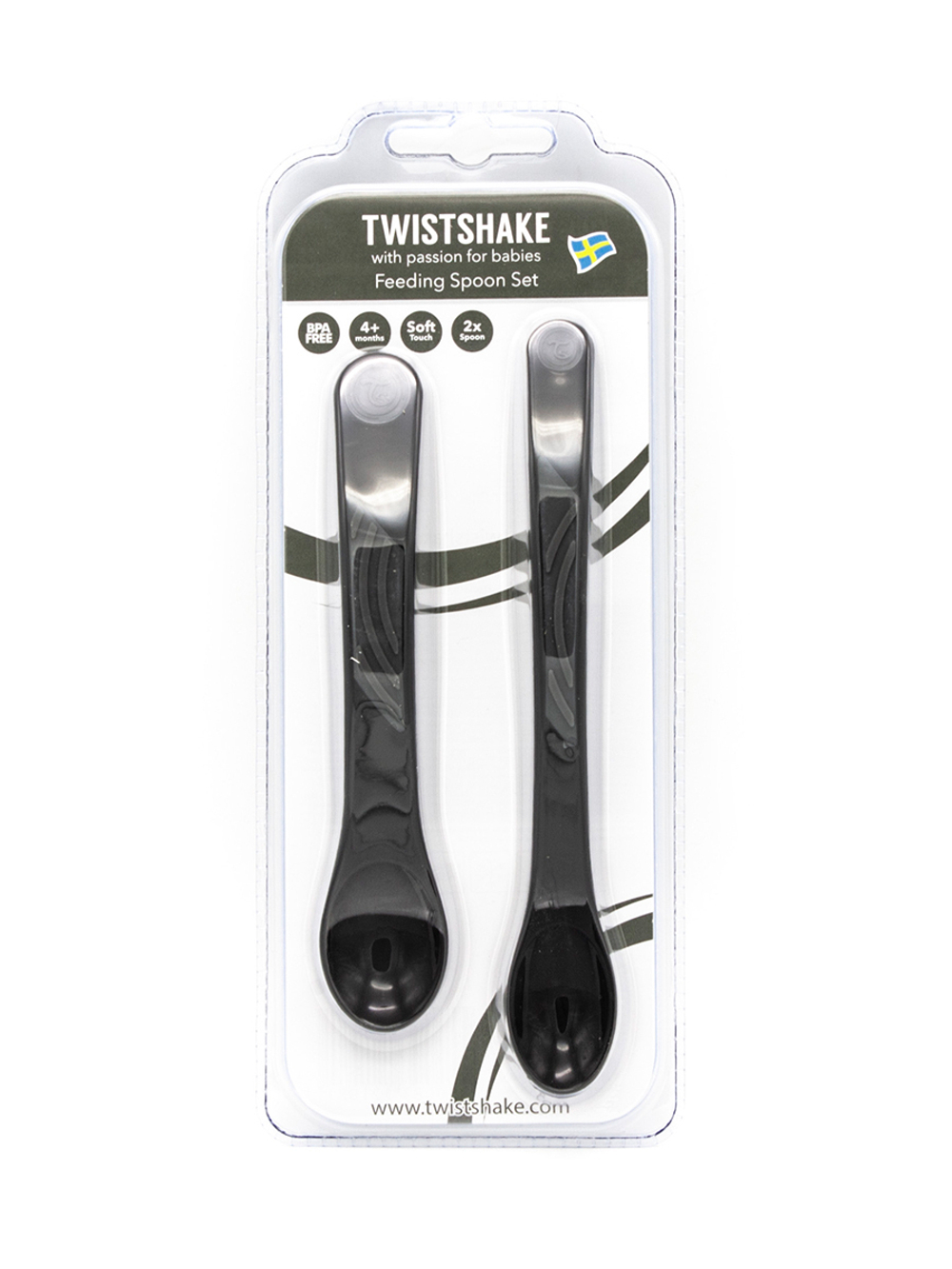 Ложки для кормления Twistshake (Feeding Spoon) в наборе из 2 шт