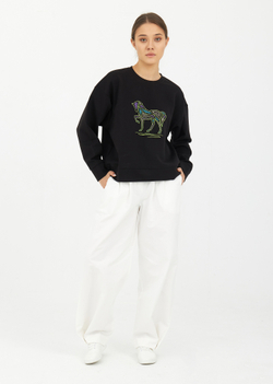 SWEATSHIRT | L | BLACK (270-01)