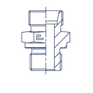 Штуцер FB DS12 22x1.5 (корпус)