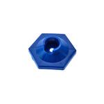 Цилиндр мерный стеклянный с носиком, 10 мл, с шестигранным пластиковым основанием