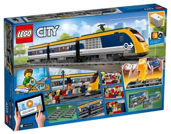 Электромеханический конструктор LEGO City 60197 Пассажирский поезд
