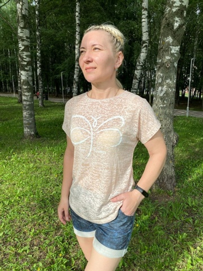 Футболка женская "Ветерок Д.В" (Тори)