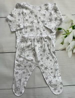 Комплект на выписку 5 предметов "Мишка" (Цвет: Серый)