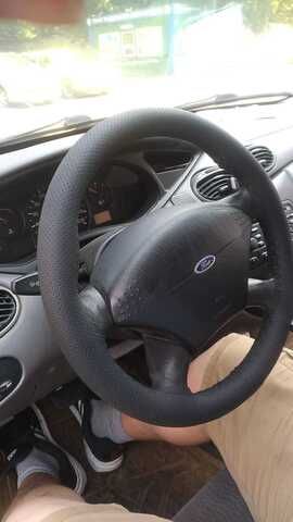 Перетяжка руля (оплёткой на шнуровке)