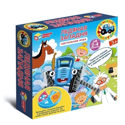 Настольная игра "Синий трактор. Ледяная западня" (Умные игры)