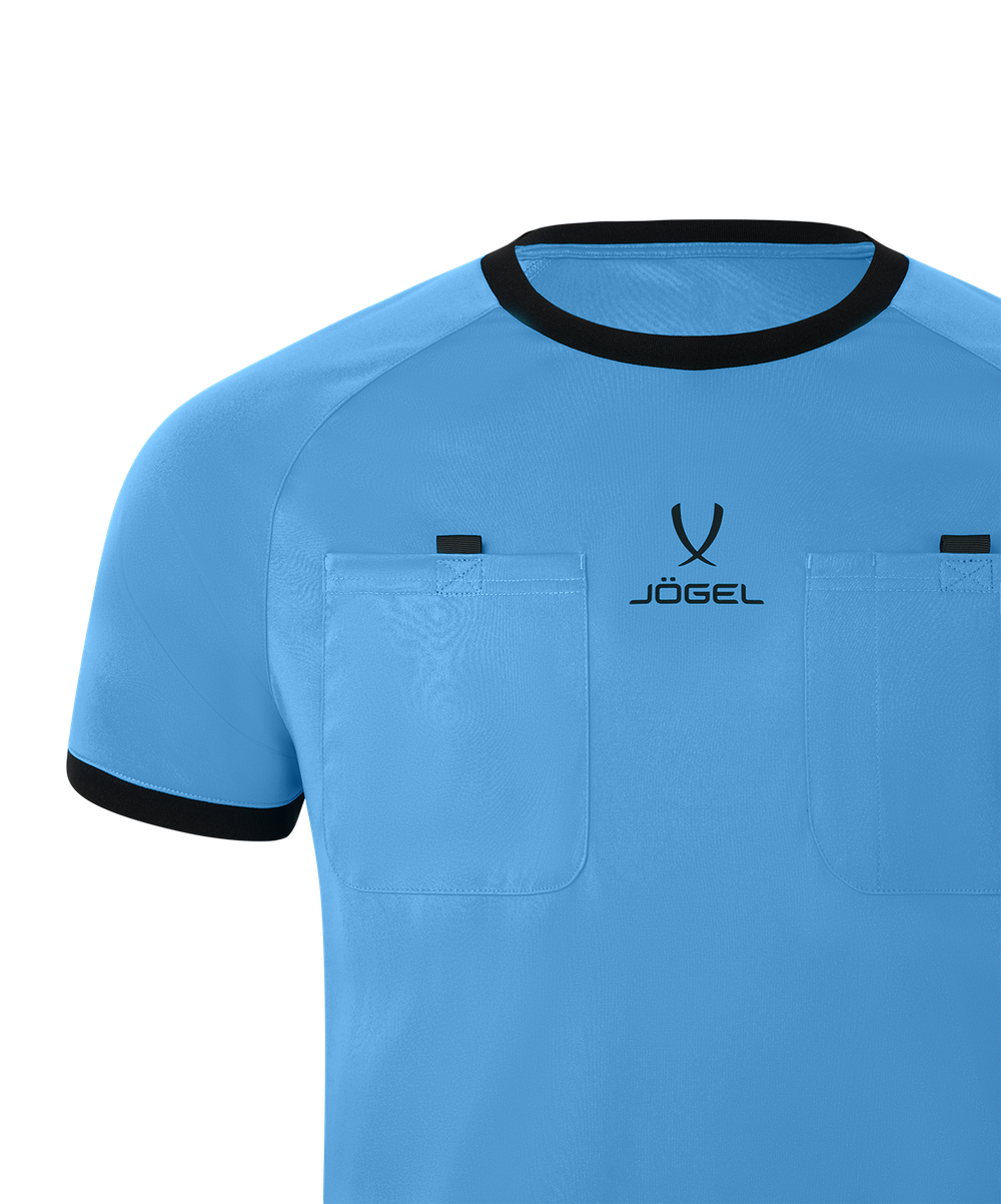 Футболка судейская Jogel Referee tee, голубой S2