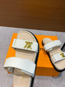 Louis Vuitton Bom Dia Flat Comfort Mule