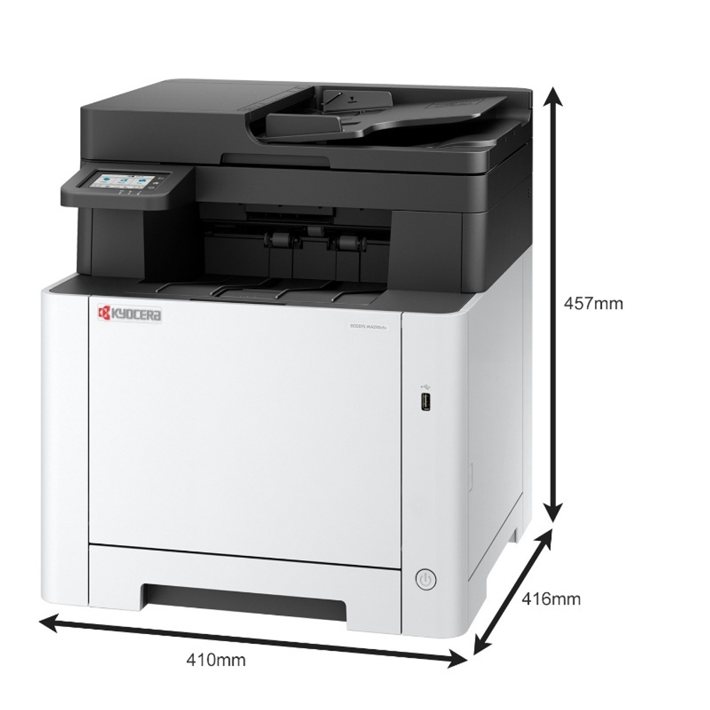 МФУ Kyocera Ecosys MA2101cwfx, A4, 21 стр./мин, WiFi, цветной